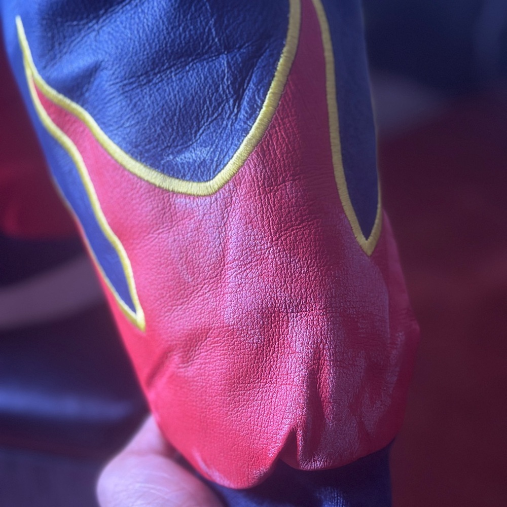 Hamilton Red and Navy Racing Jacket - Picture 7 of 7
